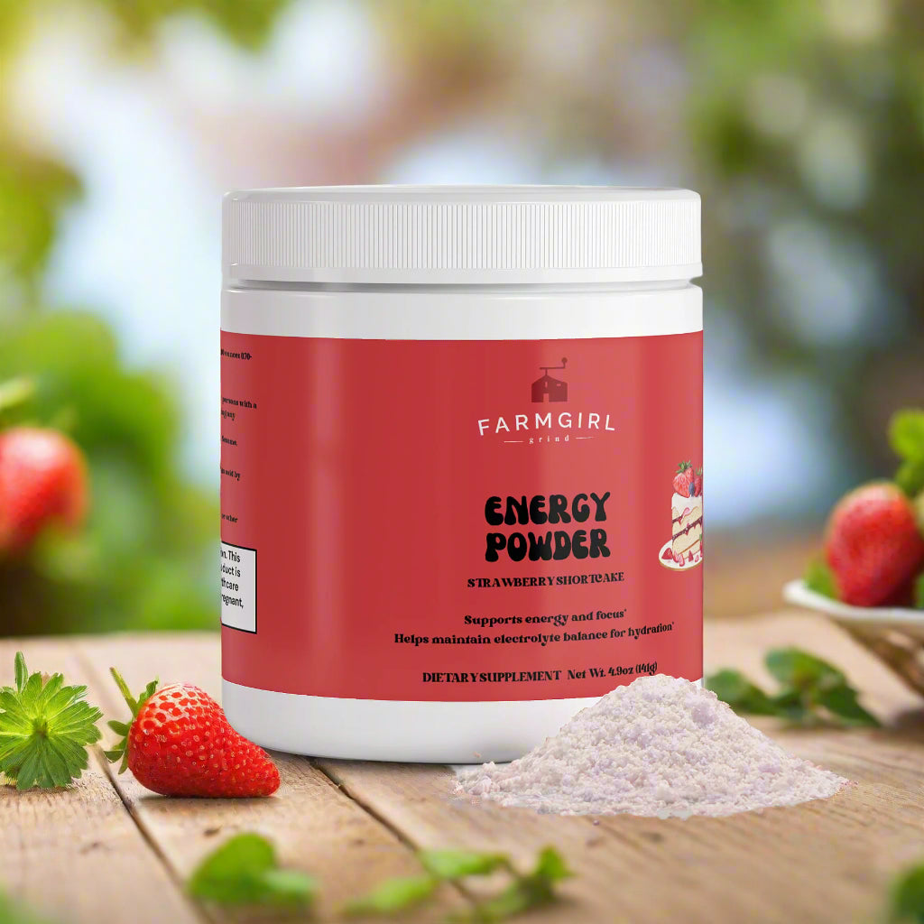 Energy Powder (Strawberry Shortcake)