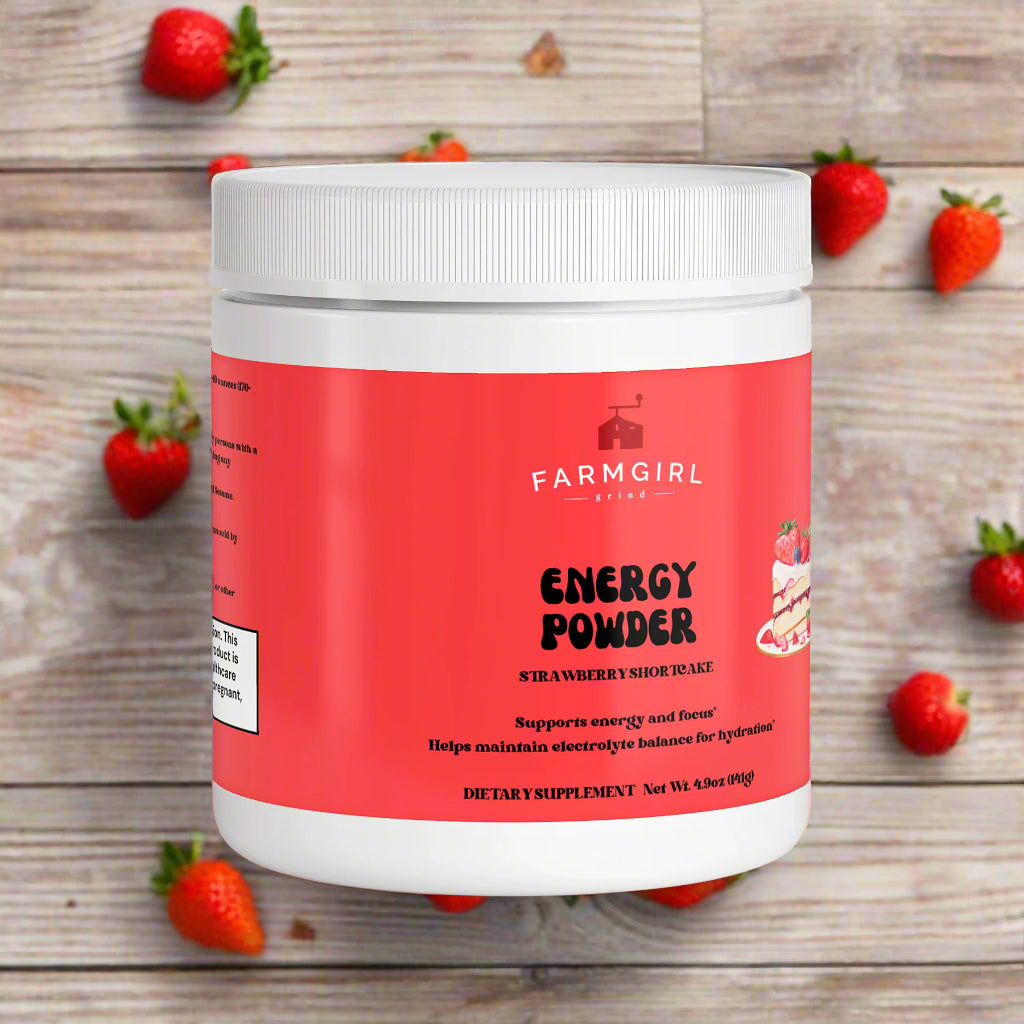 Energy Powder (Strawberry Shortcake)