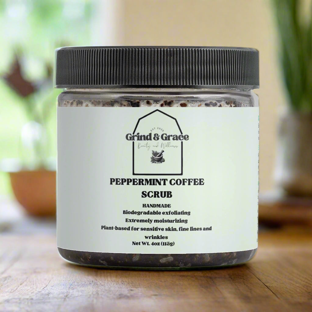 Peppermint Coffee Scrub