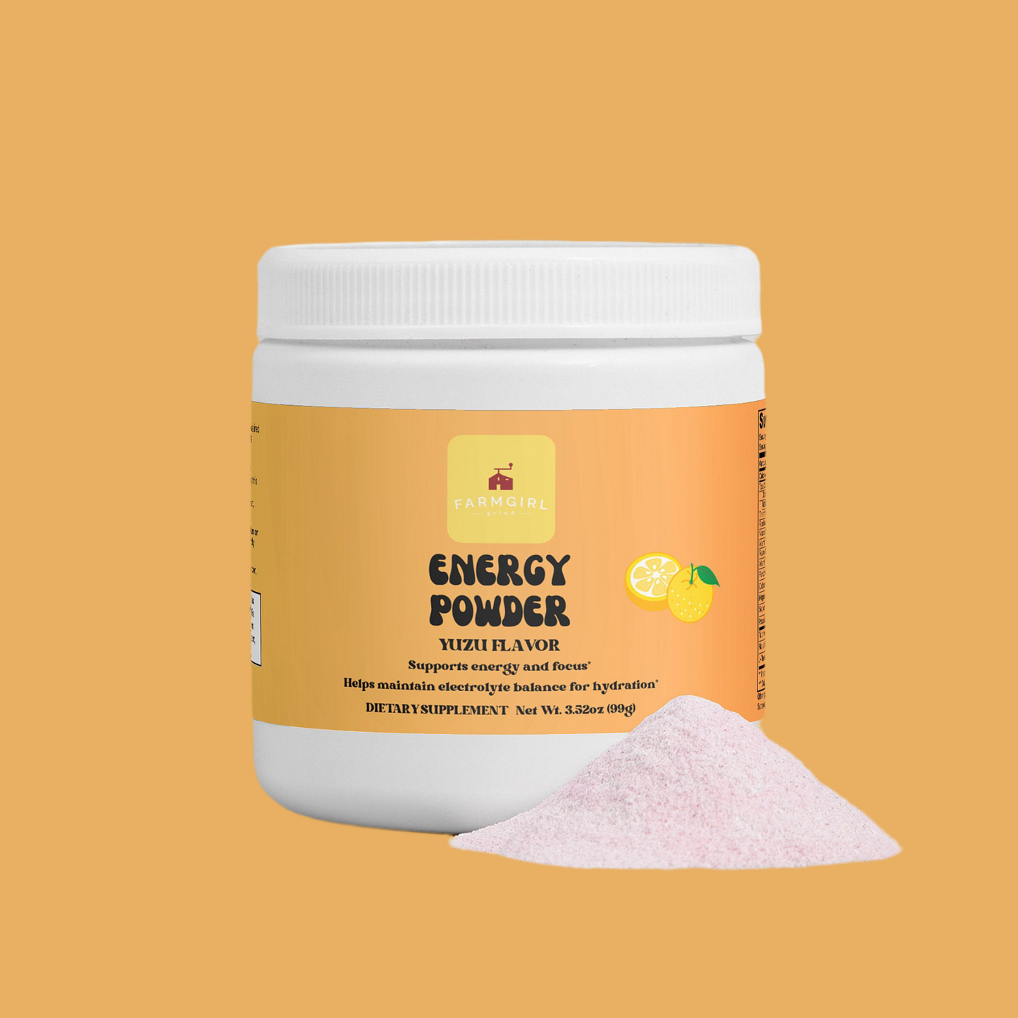 Energy Powder (Yuzu Flavor)