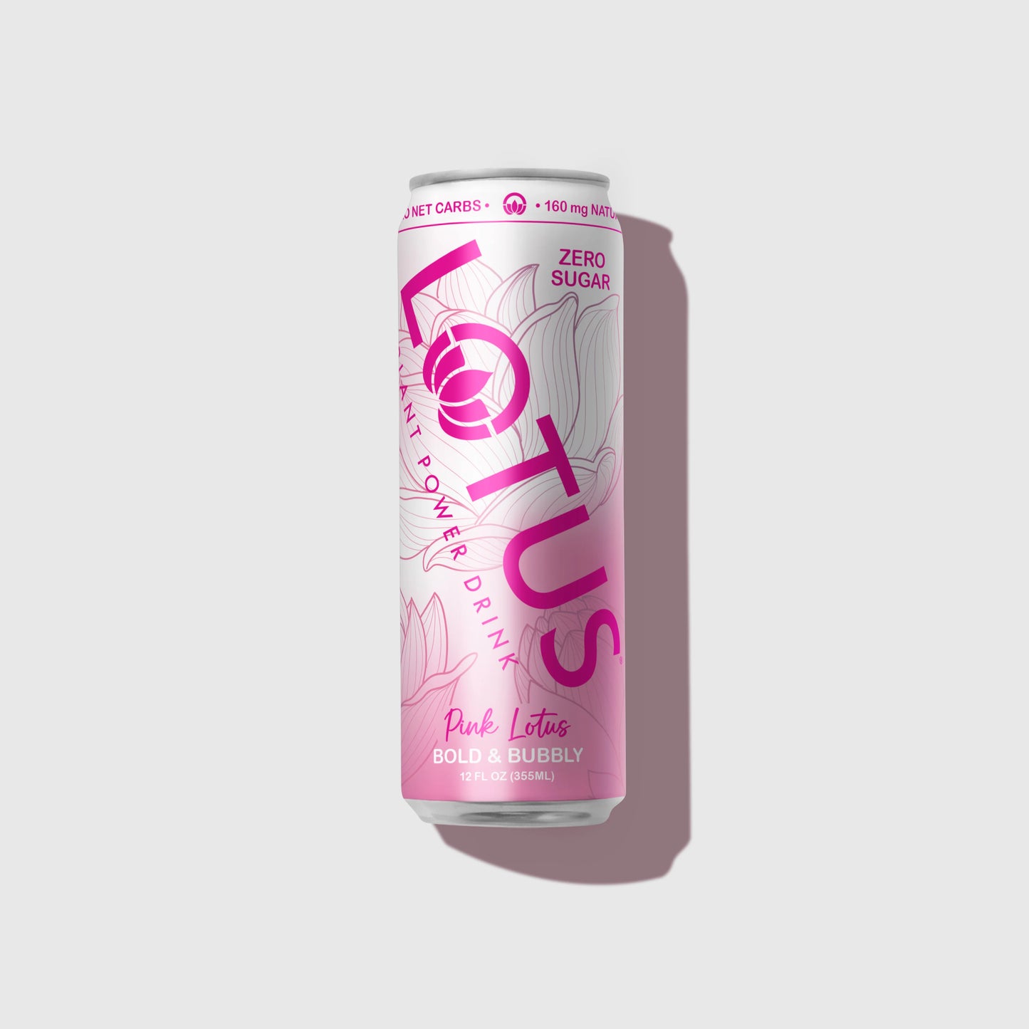 Lotus Plant Power Drink Cans