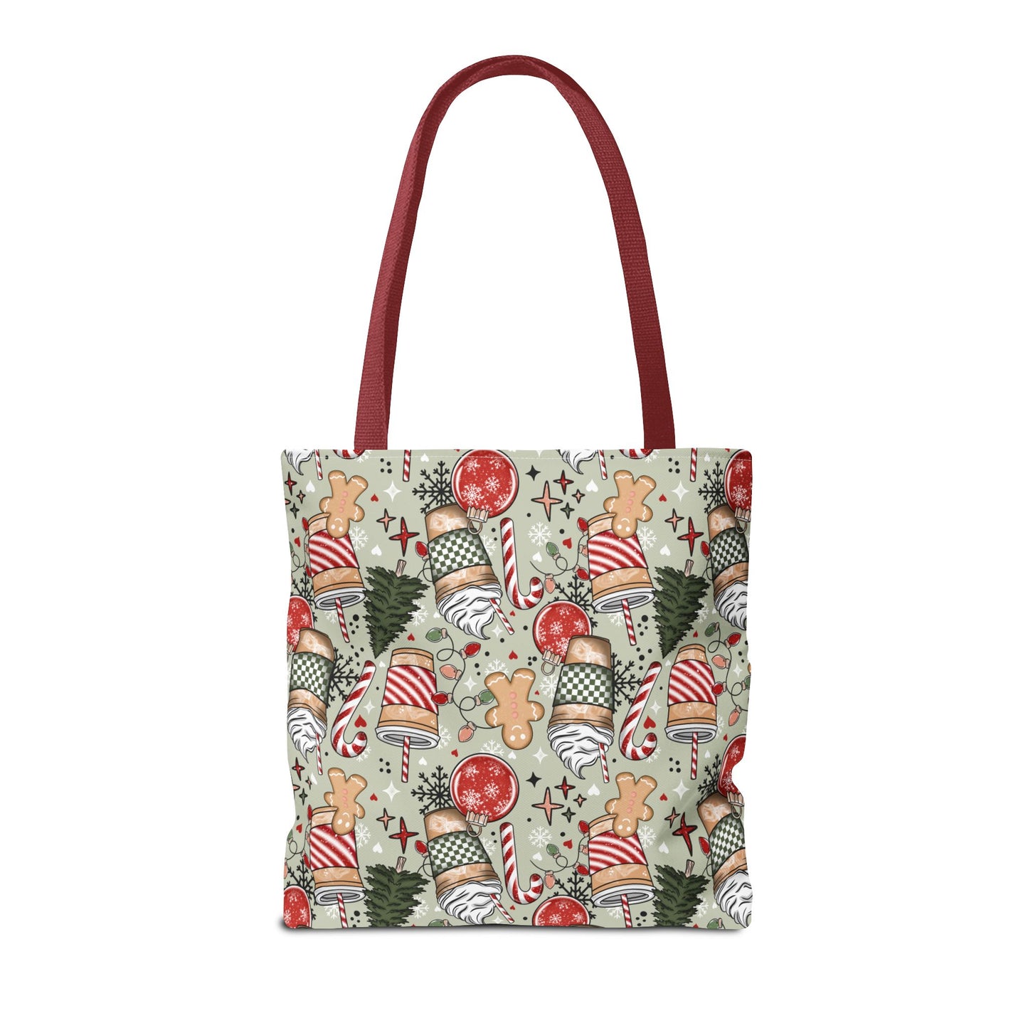 Christmas Coffee Drink Tote Bag