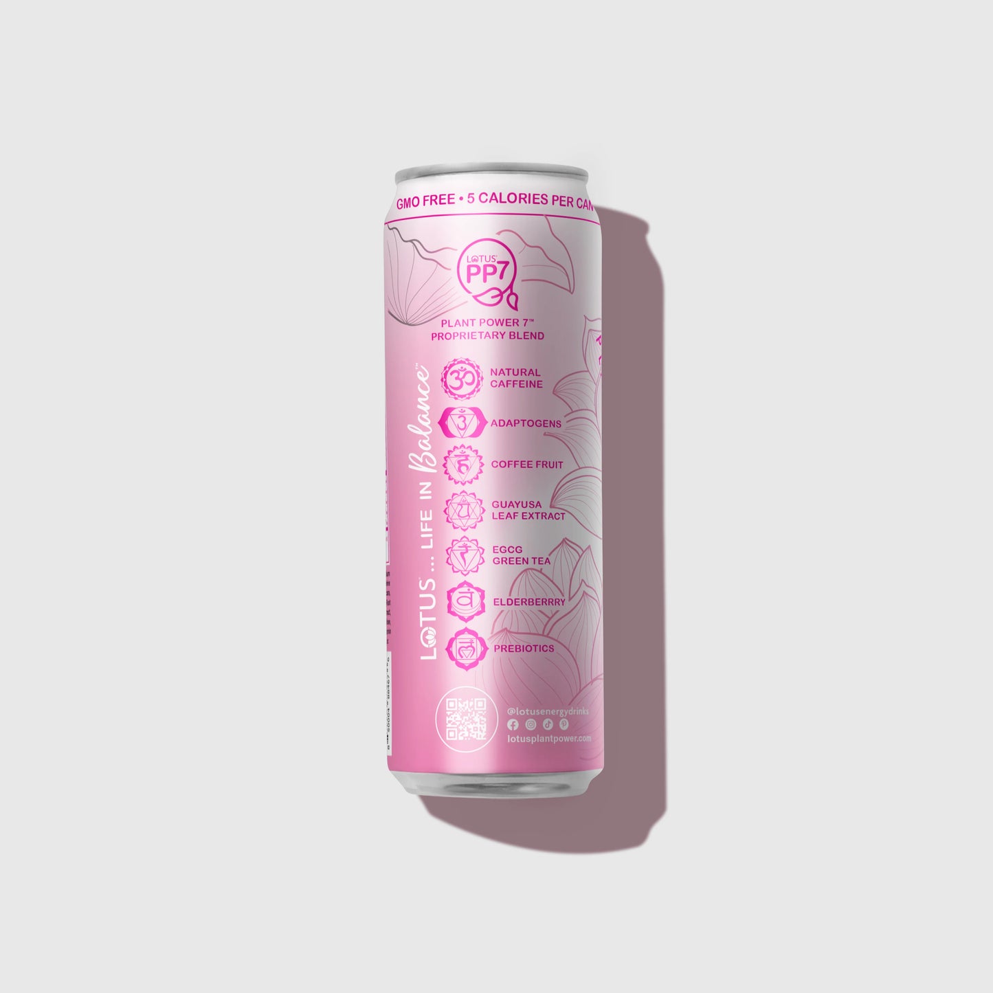 Lotus Plant Power Drink Cans