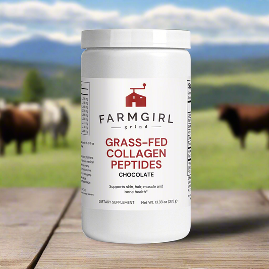 Grass-Fed Collagen Peptides Powder (Chocolate)