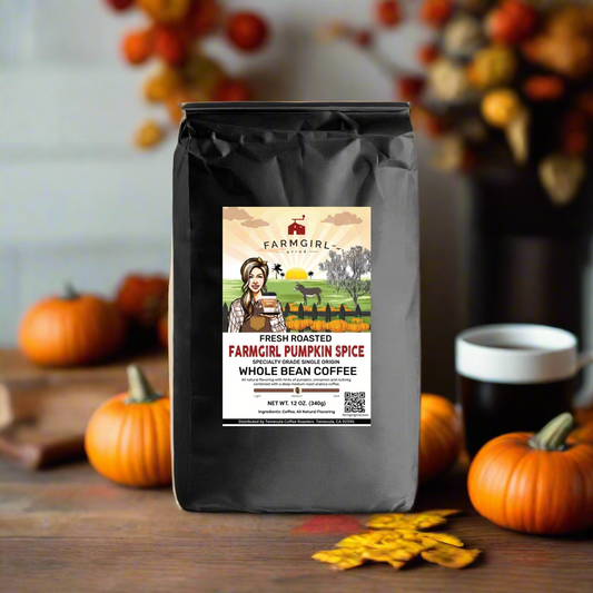 FARMGIRL PUMPKIN SPICE Whole Bean 1lb