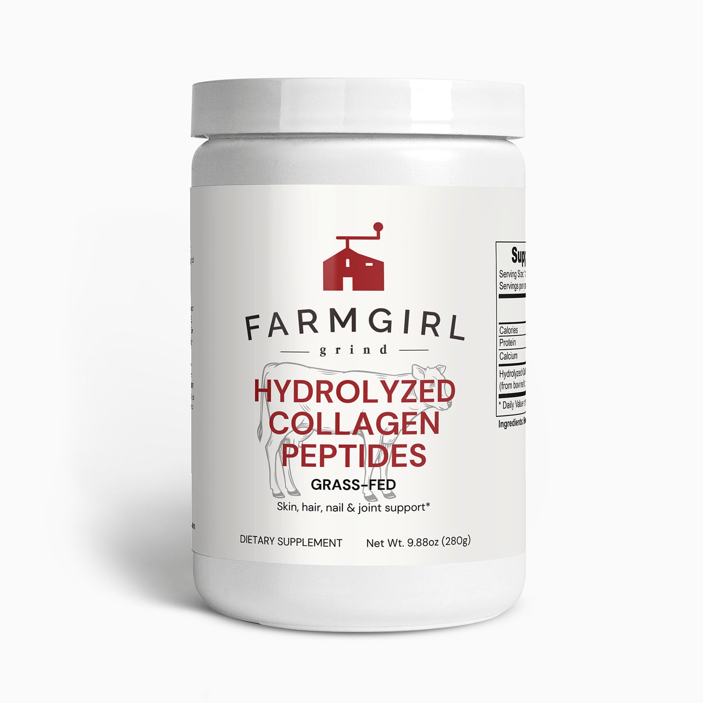 Grass-Fed Hydrolyzed Collagen Peptides